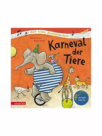 ANNETTE BETZ VERLAG | Buch - Karneval der Tiere mit Audio-CD | 